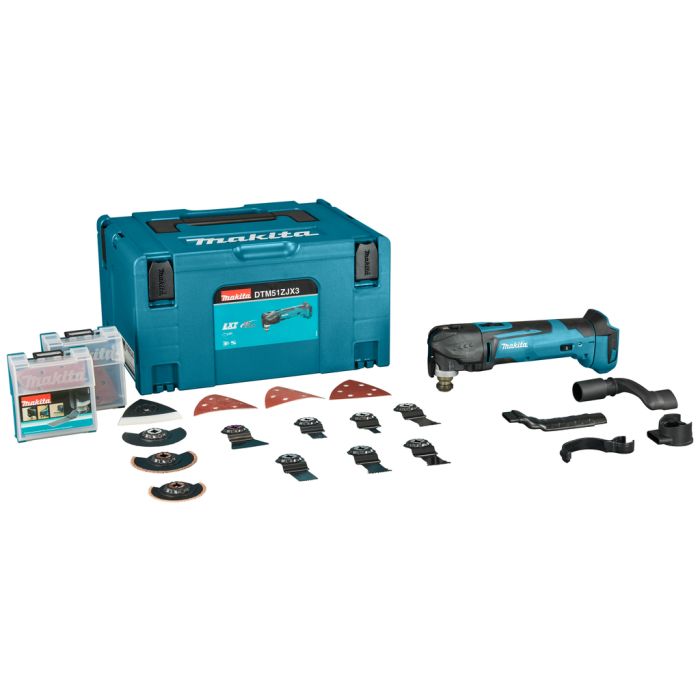 Makita DTM51ZJX3 18V Cordless Multi-Tool โ High-Performance & Multi-Purpose