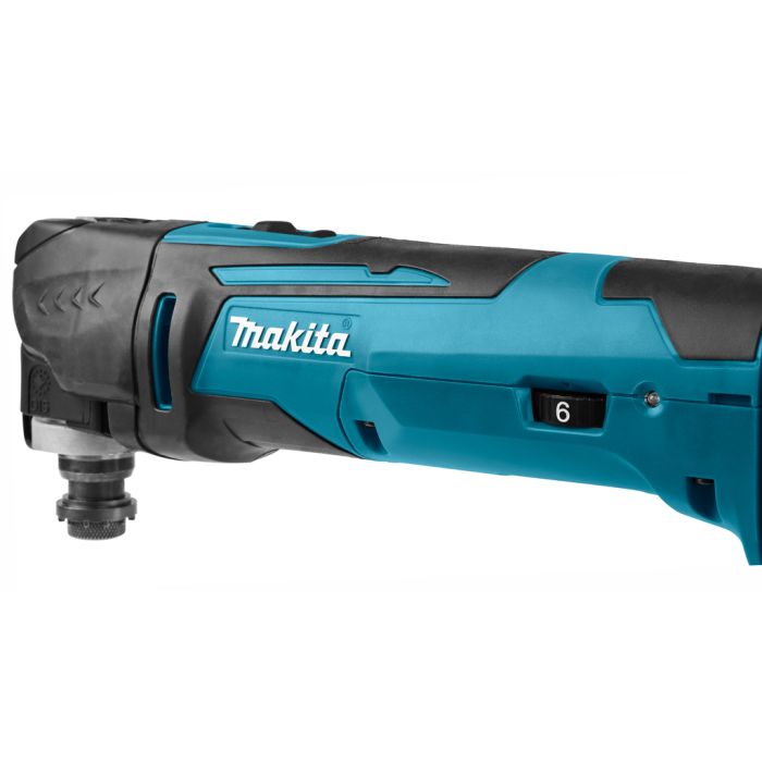 Makita 18V Multi-Tool Kit DTM51Z – Cordless, 2 x 5.0Ah Batteries, Blue Finish