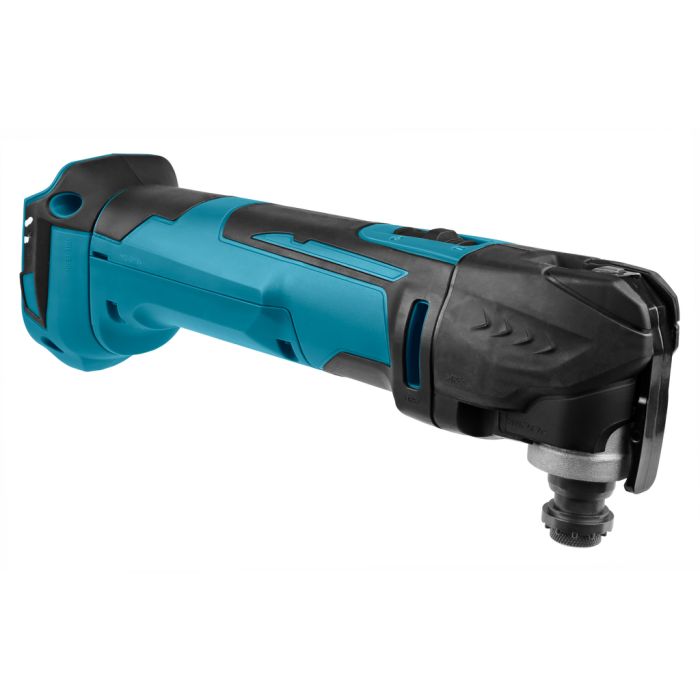 Makita 18V Multi-Tool Kit DTM51Z – Cordless, 2 x 5.0Ah Batteries, Blue Finish