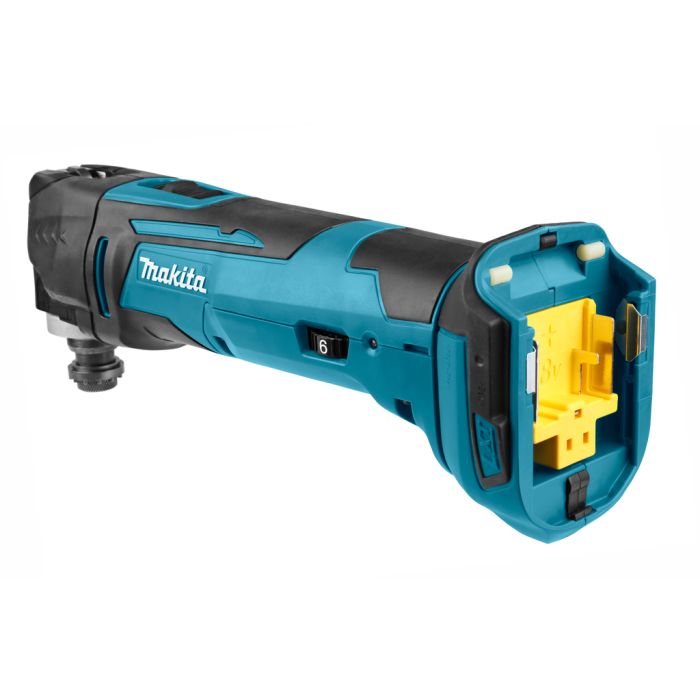 Makita 18V Multi-Tool Kit DTM51Z – Cordless, 2 x 5.0Ah Batteries, Blue Finish