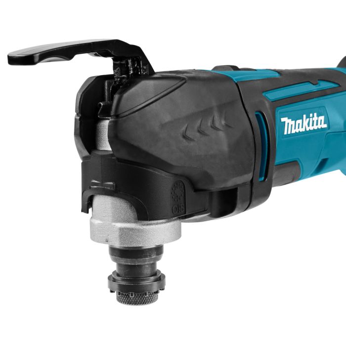 Makita 18V Multi-Tool Kit DTM51Z – Cordless, 2 x 5.0Ah Batteries, Blue Finish