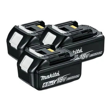 Makita 18V BL1850 LXT Batteries – 3 x 5.0Ah Lithium-Ion Pack for Power Tools